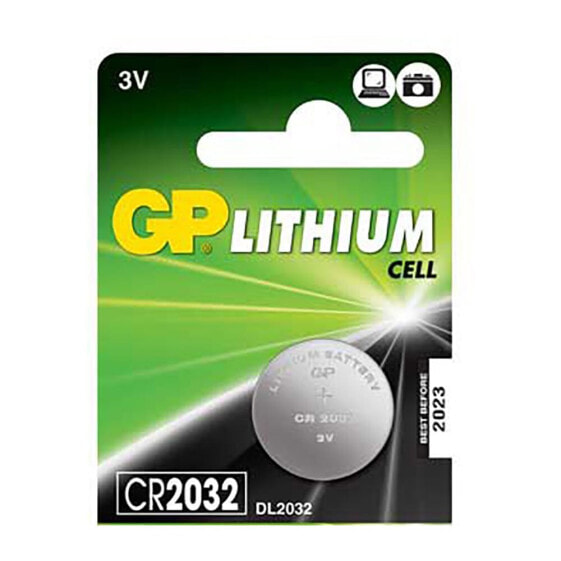 GP BATTERIES CR2032 Button Battery 1 Unit