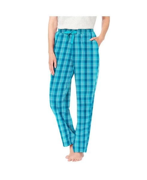 Plus Size Cotton Flannel Pants