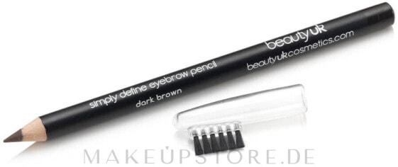 Augenbrauenstift - Beauty UK Eye Brow Pencil Dark Brown