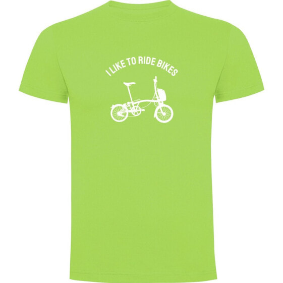 KRUSKIS I Like To Ride Bikes short sleeve T-shirt