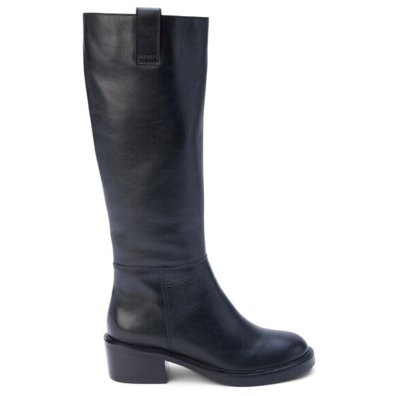 Matisse Angelo Pull On Riding Womens Black Casual Boots ANGELO-001
