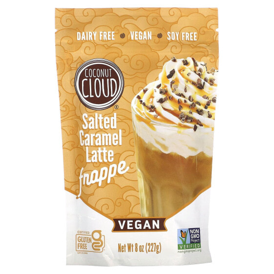 Vegan Salted Caramel Latte Frappe, 8 oz (227 g)