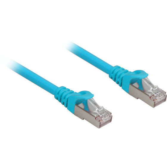 Sharkoon Cat.6a SFTP - 1 m - Cat6a - S/FTP (S-STP) - RJ-45 - RJ-45