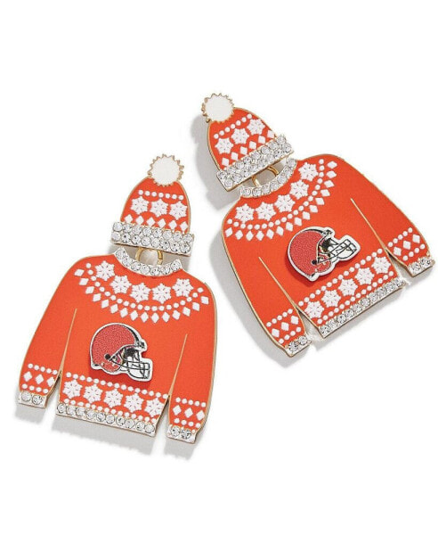 Women's Cleveland Browns Sweater Earrings