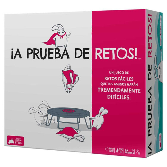 EXPLODING KITTENS ¡A Prueba De Retos! Board Game