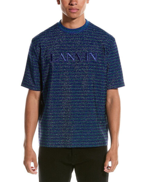 Lanvin Embroidered Regular T-Shirt Men's