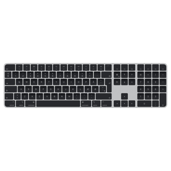 Apple Magic Keyboard - Full-size (100%) - USB + Bluetooth - QWERTY - Black