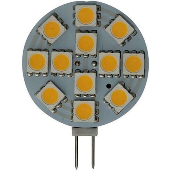 Лампа светодиодная GOLDENSHIP 12-30V 2.2W G4 12 SMD 5050 холодного света