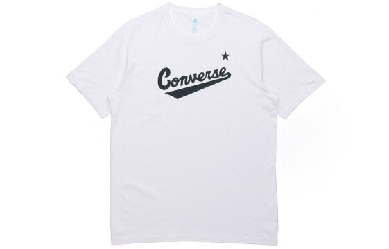Converse匡威 经典字母图案短袖T恤 男款 白色 / Футболка Converse T -