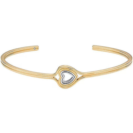 Romantic Gold Plated Solid Bracelet Kariana SKJ1678998
