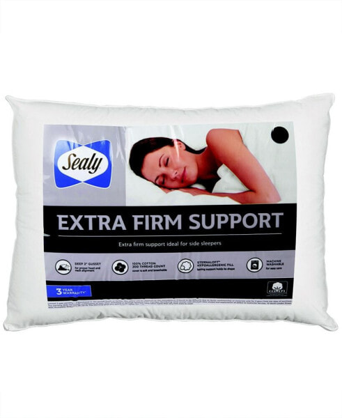 100% Cotton Extra Firm Support Standard/Queen Pillow