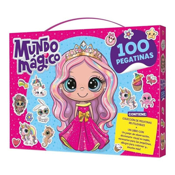 IMAGILAND Ludum Magic Mundo 100 Stickers