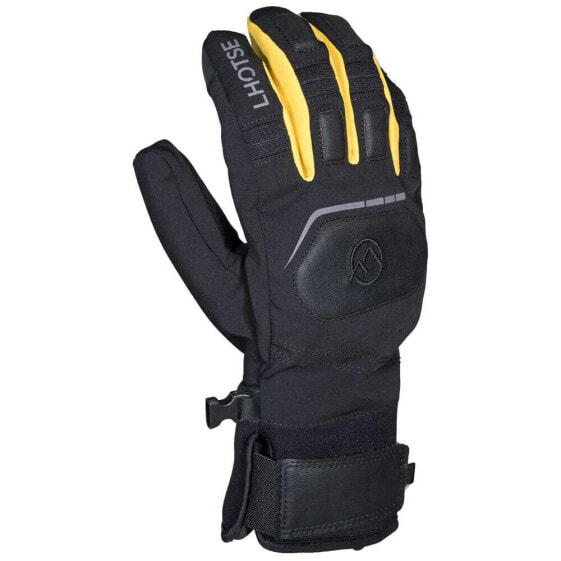 Перчатки спортивные LHOTSE Baki черные/желтые