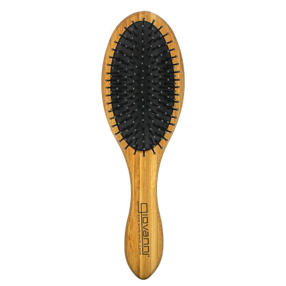 Bamboo Oval Hairbrush, 1 Brush