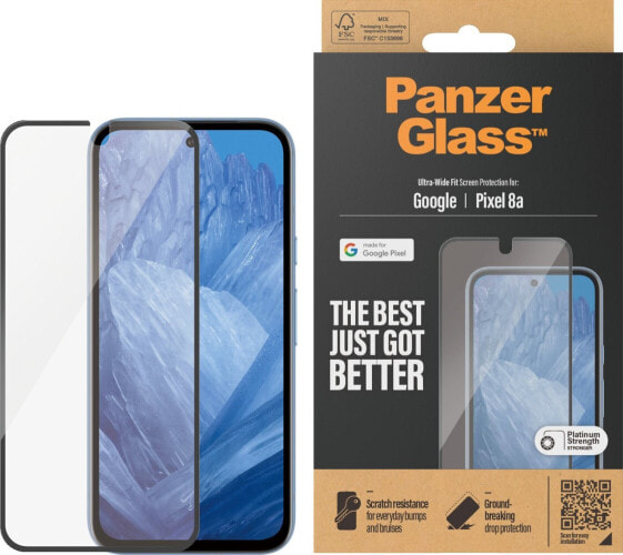 PanzerGlass PanzerGlass Screen Protector Google Pixel 8a -Ultra Wide Fit