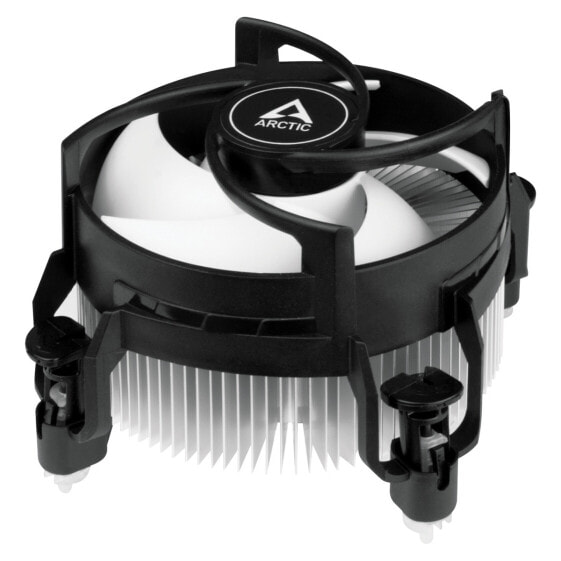 Arctic Alpine 17 - Compact Intel CPU Cooler - Air cooler - 9.2 cm - 100 RPM - 2000 RPM - 0.3 sone - Black - Silver