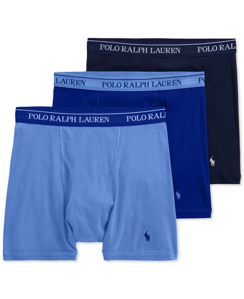 Men's 3-Pack. Classic Cotton Boxer Briefs