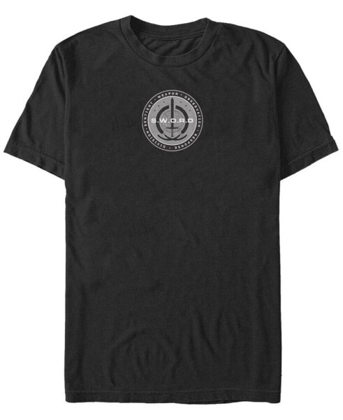 Men's Sword Logo Short Sleeve Crew T-shirt