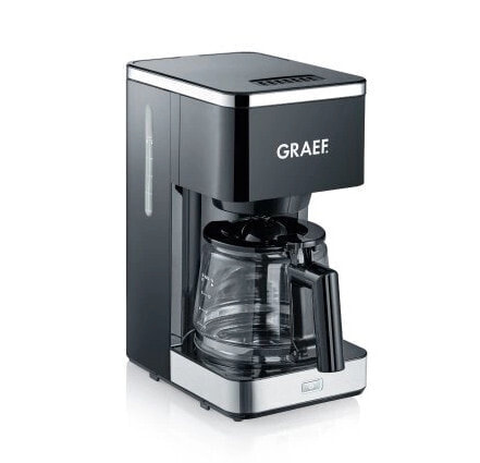 Graef FK 402 - Drip coffee maker - 1.25 L - 1000 W - Black