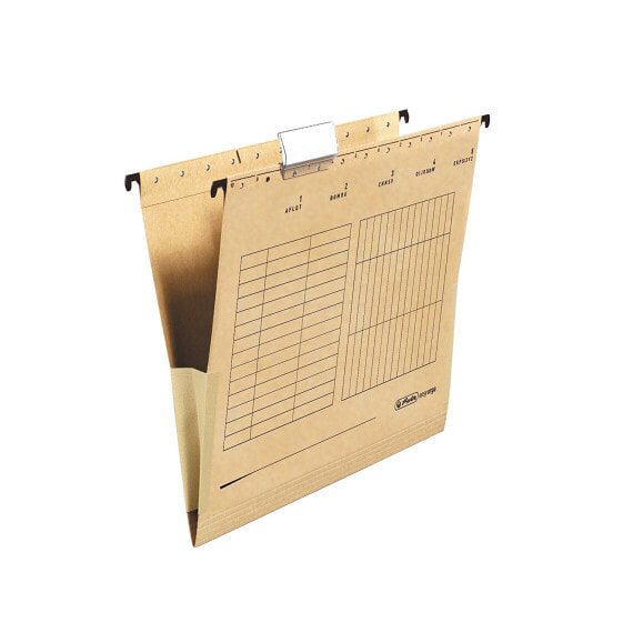 Herlitz 10843373 - A4 - Cardboard - Brown - 25 sheets