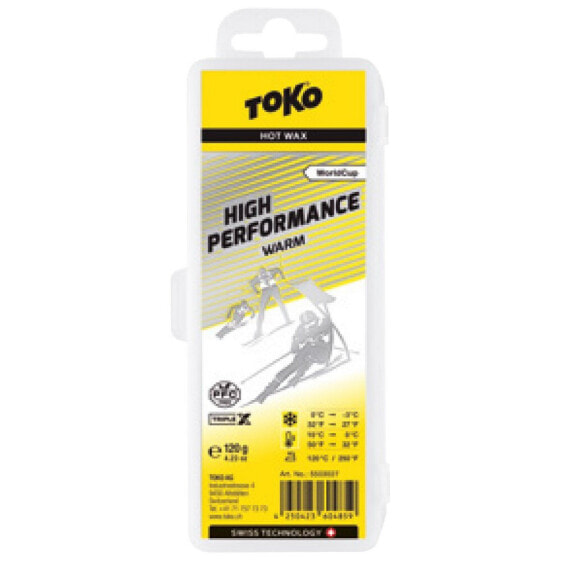 Мазь для горнолыжных гонок TOKO World Cup High Performance Warm 120 г