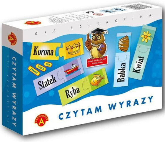 Развивающая настольная игра Alexander Czytam Wyrazy (0479)