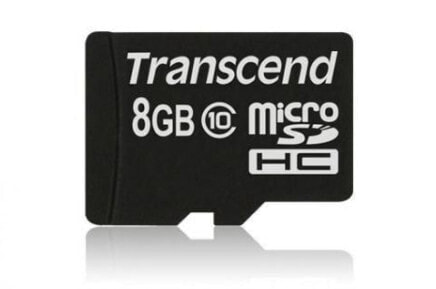 Transcend microSDHC Class 10 UHS-I 600x 8GB - 8 GB - MicroSDHC - Class 10 - MLC - 90 MB/s - Class 1 (U1)