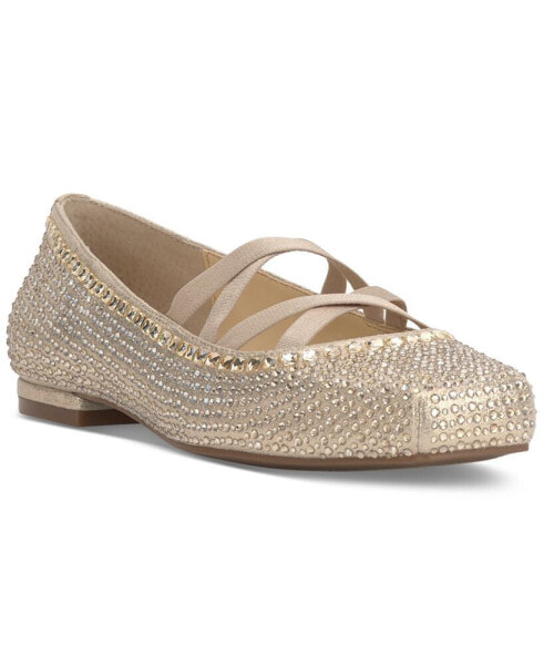 Women's Otessa Rhinestone Mary-Jane Ballet Flats