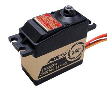 Servo MKS BLS6650 (Gimbal, rot. 360+, low clearance, smooth, 6V, 0.12s/60)