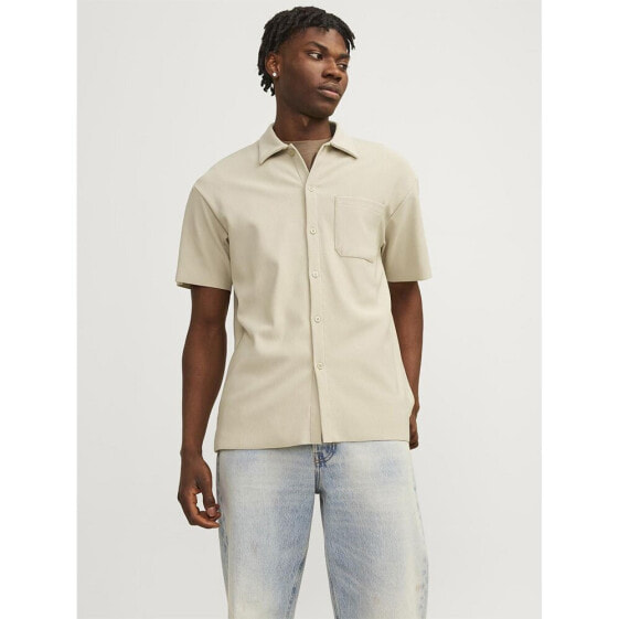 JACK & JONES Mykonos Plisse short sleeve shirt