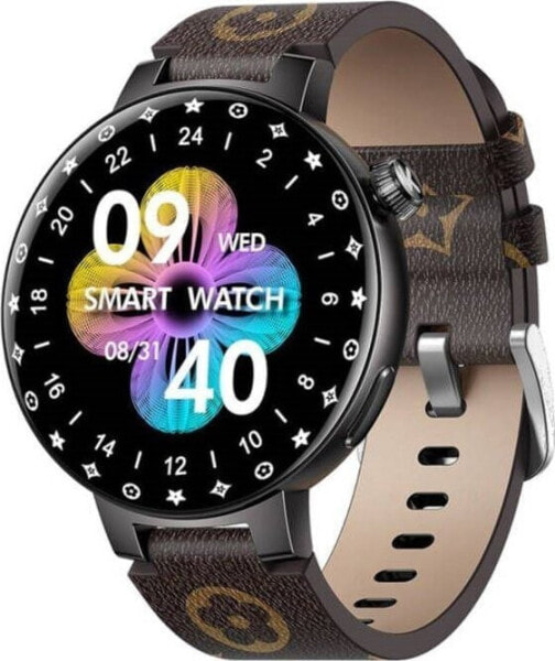 Smartwatch Kumi GT6 Pro Brązowy (KU-GT6P/GY)