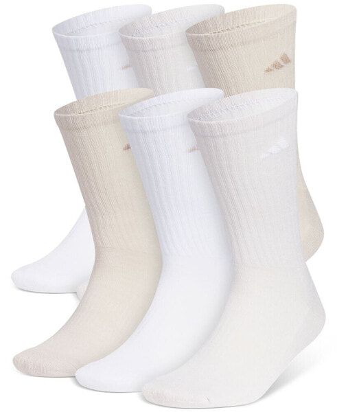 Men's 6-Pk. Athletic Cushioned Crew Socks