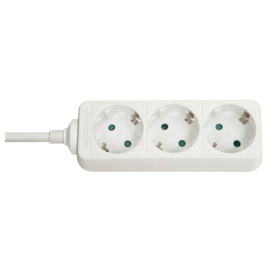 Удлинитель Lindy 73100 - 3 AC outlet(s) - Indoor - Type F - White