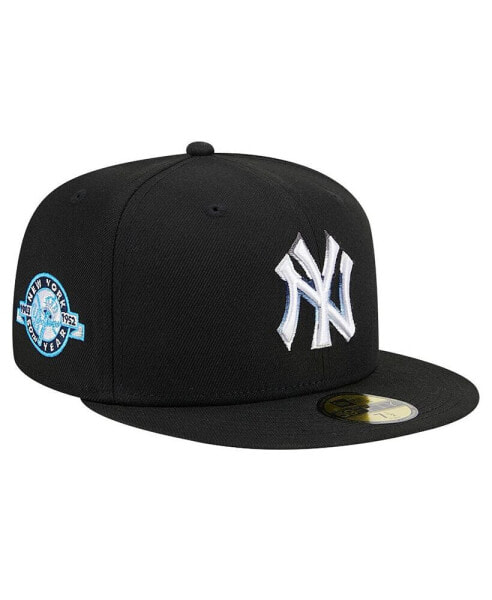 Men's Black New York Yankees Raceway 59FIFTY Fitted Hat