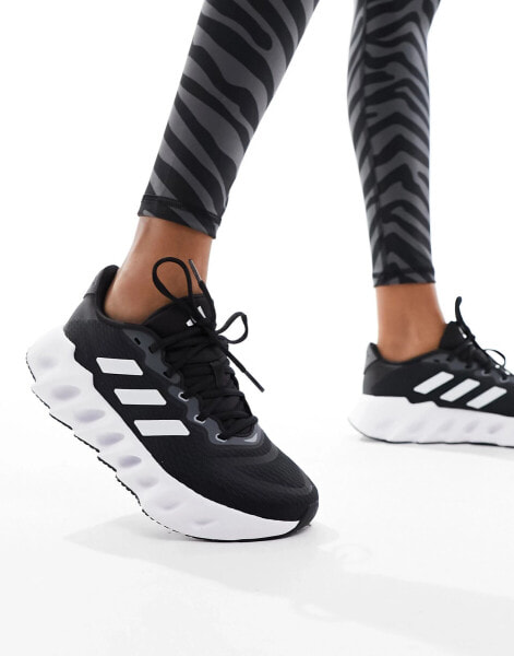 adidas Running Switch trainers in black