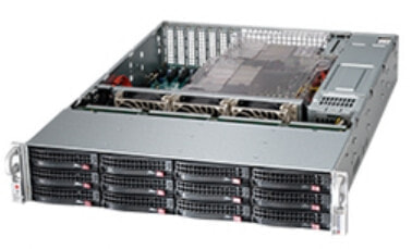 Supermicro SC826BE1C4-R1K23LPB - Rack - Server - Black - ATX - EATX - 2U - Fan fail - HDD - LAN - Power