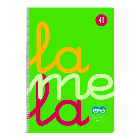 Notebook Lamela Green Din A4 5 Pieces 80 Sheets
