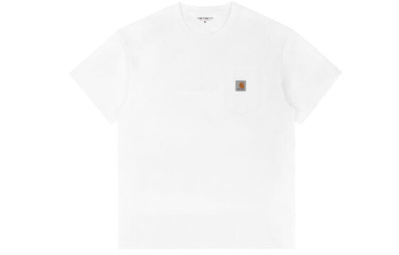 Футболка Carhartt WIP Pocket T-Shirt SS21 LogoT CHXTEA171068F-WHX