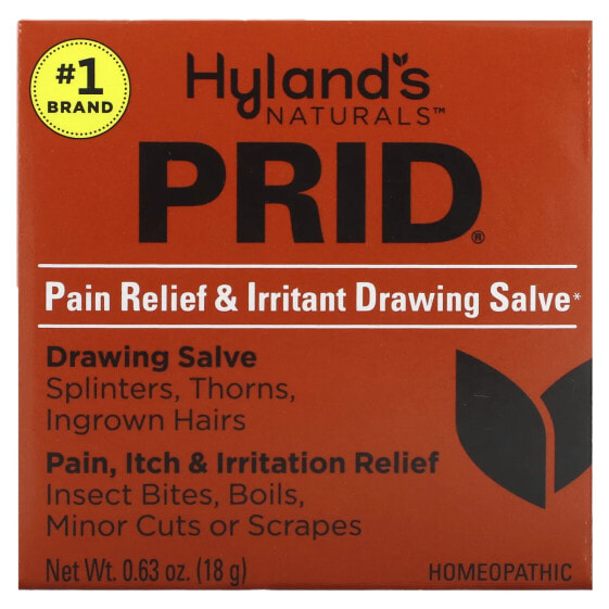 Бальзам для снятия боли и раздражения Prid от Hyland's Naturals 18 г