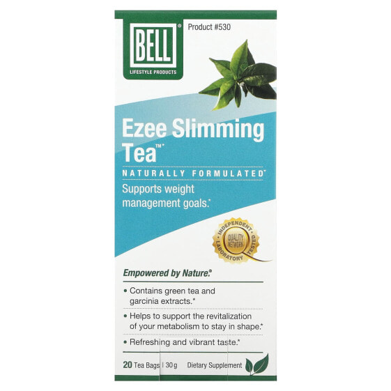 Чай для похудения Ezee Slimming Tea, 20 пакетиков по 30 г, Bell Lifestyle