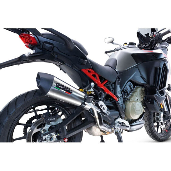 GPR EXHAUST SYSTEMS GP EVO4 Titanium Ducati Multistrada V4/S 2022-2024 Conical homologated slip on muffler