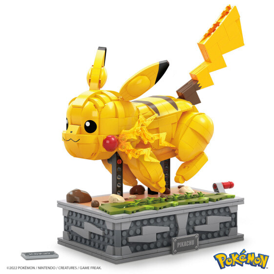 MEGA Brands MEGA Pokémon Pok Kinetic Pikachu, Building set, 12 yr(s), Plastic, 1095 pc(s), 1.89 kg