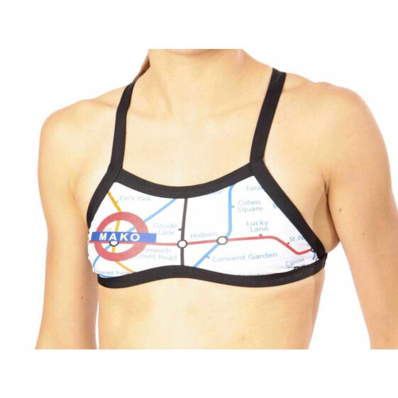 MAKO Sunkissed Subway Bikini Top