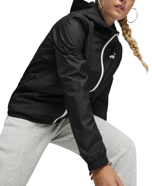 Women's Essentials Hooded Windbreaker Jacket