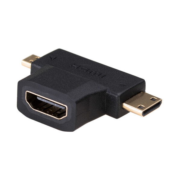 Akyga AK-AD-23 - HDMI - miniHDMI / microHDMI - Black