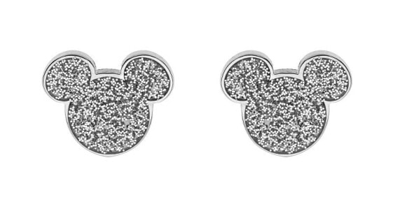 Mickey Mouse shiny steel earrings E600186NSL.CS