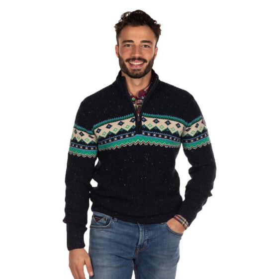 NZA NEW ZEALAND Aranga half zip sweater
