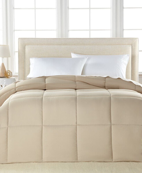 Color Hypoallergenic Down Alternative Light Warmth Microfiber Comforter, Twin, Created for Macy's