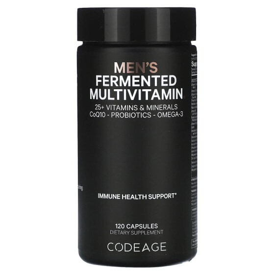 Мультивитамин для мужчин CodeAge, биоферментированный, 120 капсул