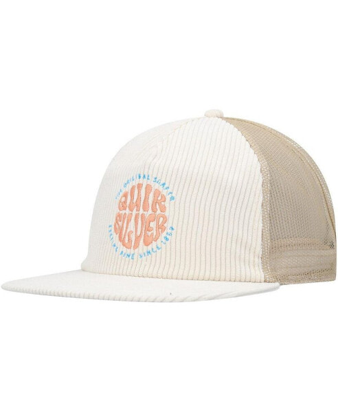 Бейсболка Trucker Quiksilver Coasteeze мужская CREAM